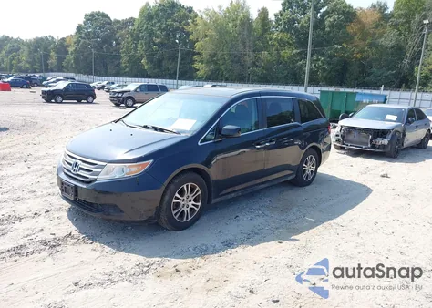 2012 Honda Odyssey Ex-L z USA, uszkodzony, nr VIN 5FNRL5H62CB104659